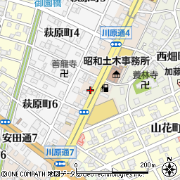 愛知県名古屋市昭和区川原通5丁目3周辺の地図