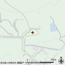 京都府南丹市日吉町志和賀ヲコダ周辺の地図