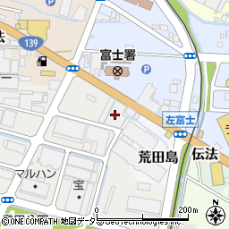 山一運輸倉庫島田倉庫周辺の地図