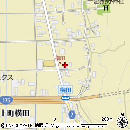 兵庫県丹波市氷上町横田535周辺の地図