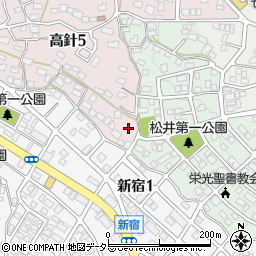 愛知県名古屋市名東区高針5丁目1236周辺の地図