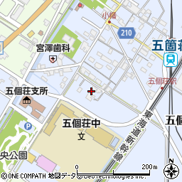 滋賀県東近江市五個荘小幡町648周辺の地図