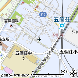 滋賀県東近江市五個荘小幡町379周辺の地図