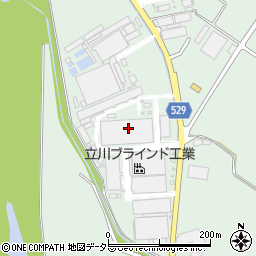 立川ブラインド工業株式会社　滋賀工場周辺の地図
