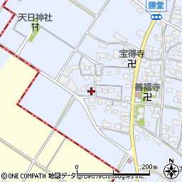 滋賀県東近江市勝堂町1083-1周辺の地図