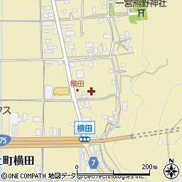 兵庫県丹波市氷上町横田537周辺の地図