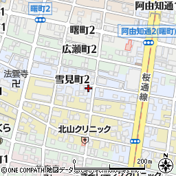 愛知県名古屋市昭和区雪見町2丁目12周辺の地図