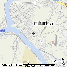 島根県大田市仁摩町仁万上本1511周辺の地図