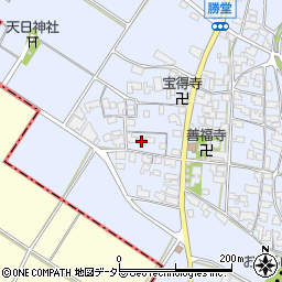 滋賀県東近江市勝堂町1081周辺の地図