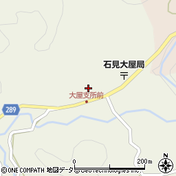 島根県大田市大屋町大国4152周辺の地図