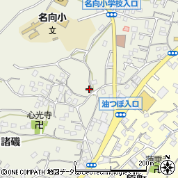 神奈川県三浦市三崎町諸磯177周辺の地図