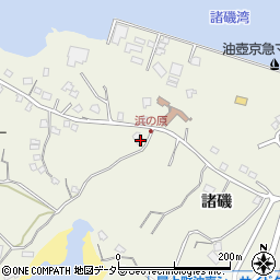 神奈川県三浦市三崎町諸磯1739周辺の地図