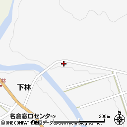 愛知県北設楽郡設楽町東納庫久保田周辺の地図