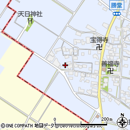 滋賀県東近江市勝堂町1084周辺の地図