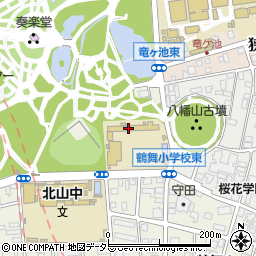 名古屋市立鶴舞小学校　トワイライトスクール周辺の地図