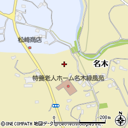 千葉県勝浦市名木91周辺の地図