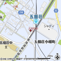 滋賀県東近江市五個荘小幡町408-2周辺の地図