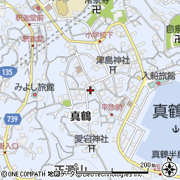 神奈川県足柄下郡真鶴町真鶴878周辺の地図