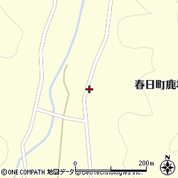 兵庫県丹波市春日町鹿場479周辺の地図