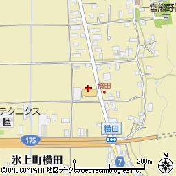 兵庫県丹波市氷上町横田526-1周辺の地図