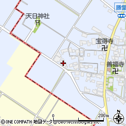 滋賀県東近江市勝堂町1760周辺の地図