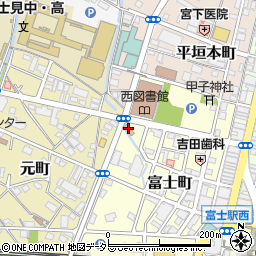 株式会社建築資料研究社　日建学院富士校周辺の地図