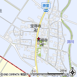 滋賀県東近江市勝堂町1049周辺の地図