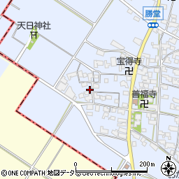 滋賀県東近江市勝堂町1094周辺の地図