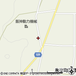 兵庫県丹波市氷上町新郷1393周辺の地図