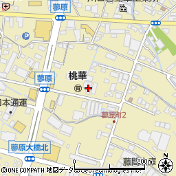 静岡県富士市蓼原164周辺の地図