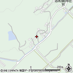 京都府南丹市日吉町志和賀京殿周辺の地図