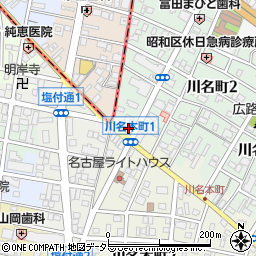 名古屋ライトハウス光和寮印刷事業部・録音速記事業部周辺の地図