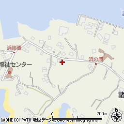 神奈川県三浦市三崎町諸磯1810周辺の地図