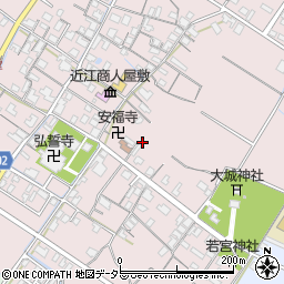 滋賀県東近江市五個荘金堂町507周辺の地図