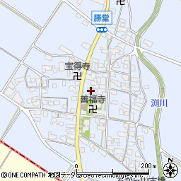 滋賀県東近江市勝堂町1048周辺の地図