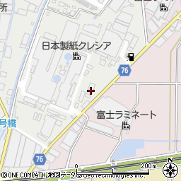 静岡県富士市比奈452周辺の地図