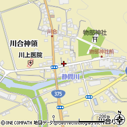 島根県大田市川合町川合神領1590周辺の地図