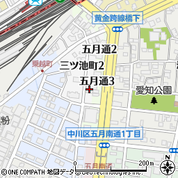 錦興業株式会社　空調部周辺の地図