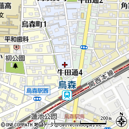 愛知県名古屋市中村区高須賀町南出周辺の地図