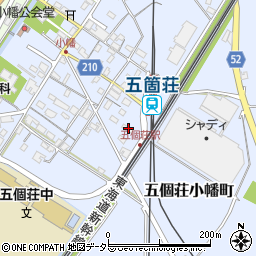 滋賀県東近江市五個荘小幡町439周辺の地図