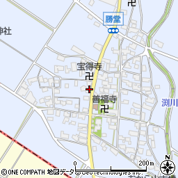 滋賀県東近江市勝堂町1119周辺の地図