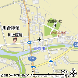 島根県大田市川合町川合神領1591周辺の地図