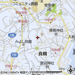 神奈川県足柄下郡真鶴町真鶴829周辺の地図