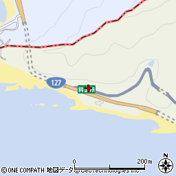 鋸山登山自動車道周辺の地図