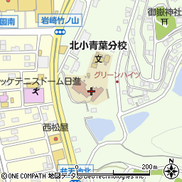 中日青葉学園周辺の地図