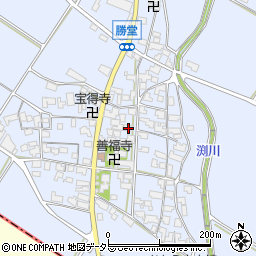 滋賀県東近江市勝堂町1038周辺の地図