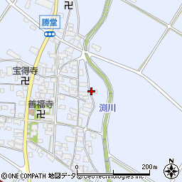 滋賀県東近江市勝堂町956周辺の地図