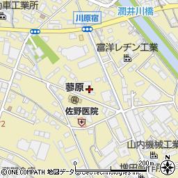 静岡県富士市蓼原880周辺の地図