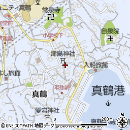 神奈川県足柄下郡真鶴町真鶴705周辺の地図