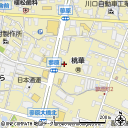 静岡県富士市蓼原87周辺の地図
